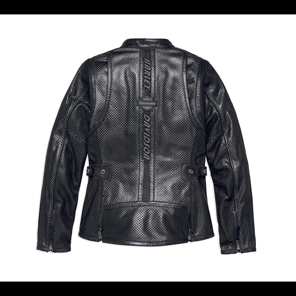 (NWT) H-D Perforated Leather | 3-In-1 w/Liner